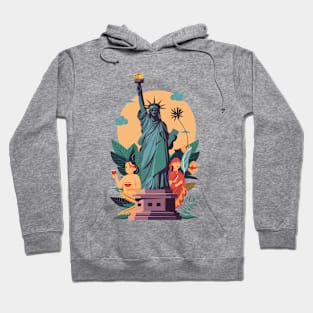 Aapi month gift :Asian Pacific American Heritage Month, Statue of Liberty Hoodie